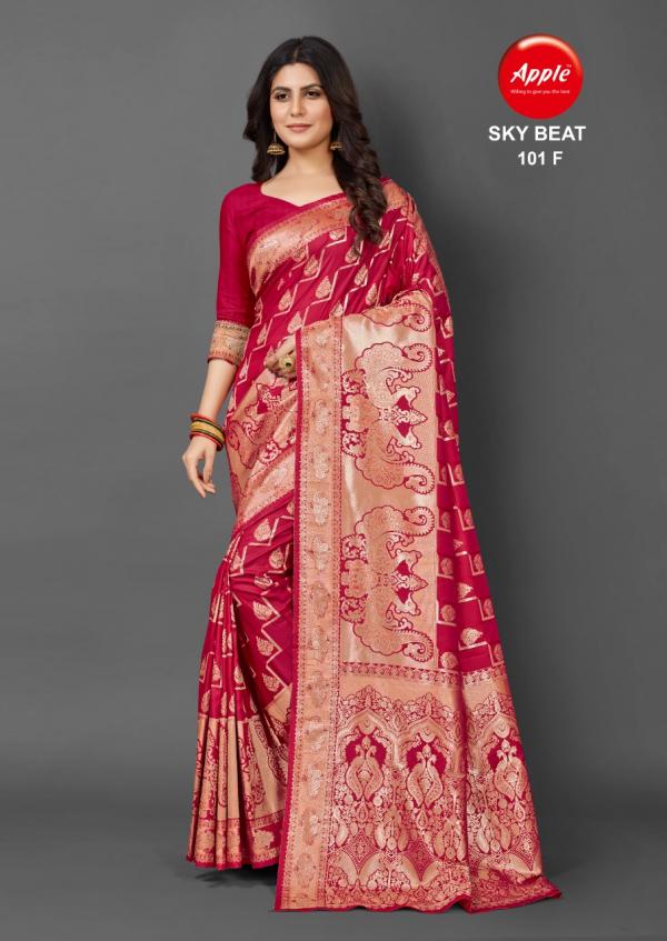 Apple Sky Beat 101 Festival Wear Silk Saree Collection